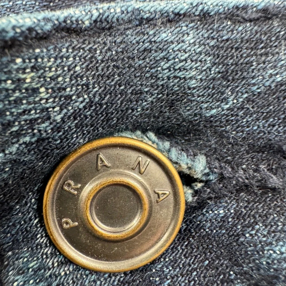 Prana Jeans‎ Mens Size 30x32Slim Fit Dark Wash Denim